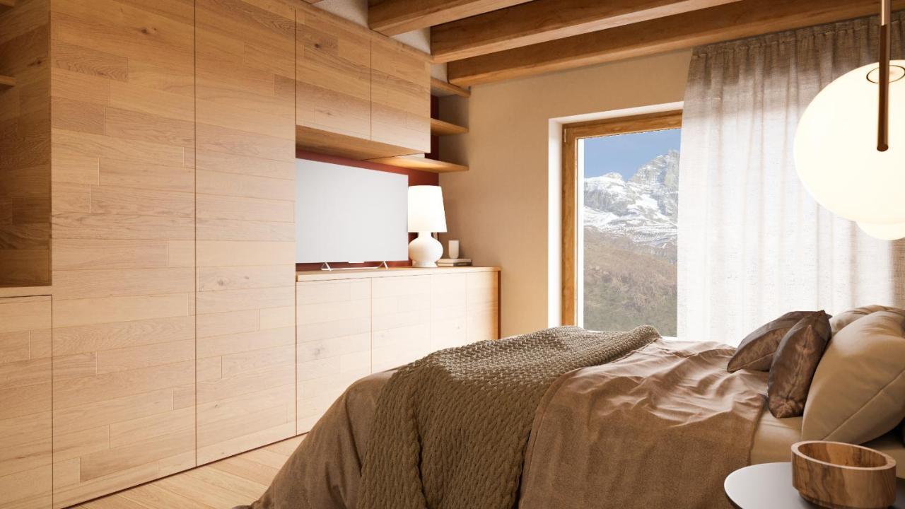 3 Chalets Aparthotel Breuil-Cervinia Eksteriør billede